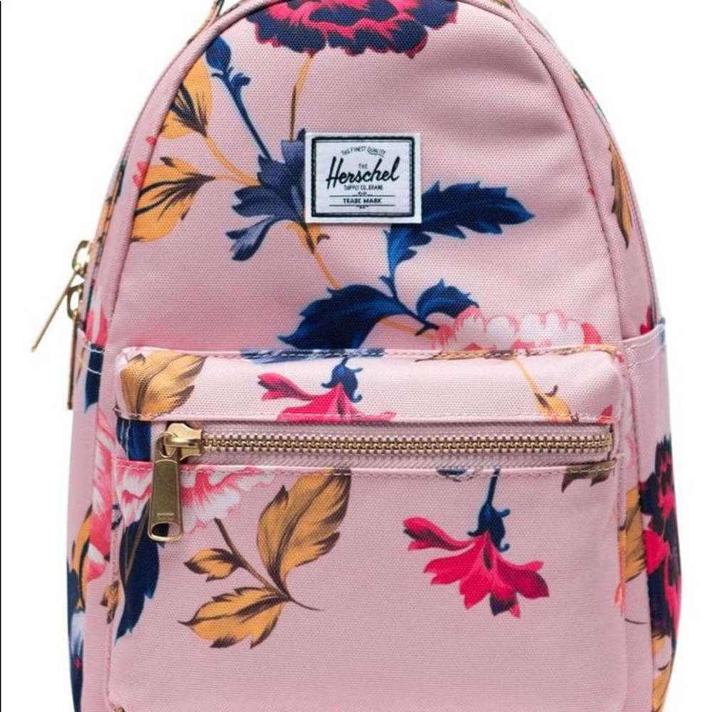 hershel mini nova backpack - winter floral